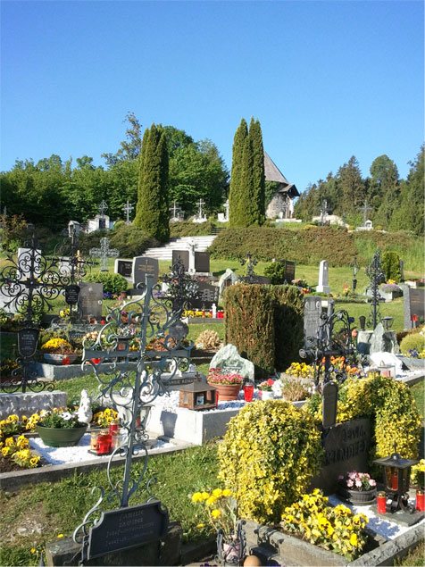 Bergfriedhof Tiffen
