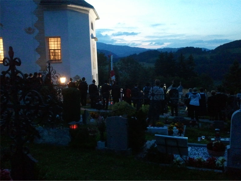 Abendstimmung Kirche